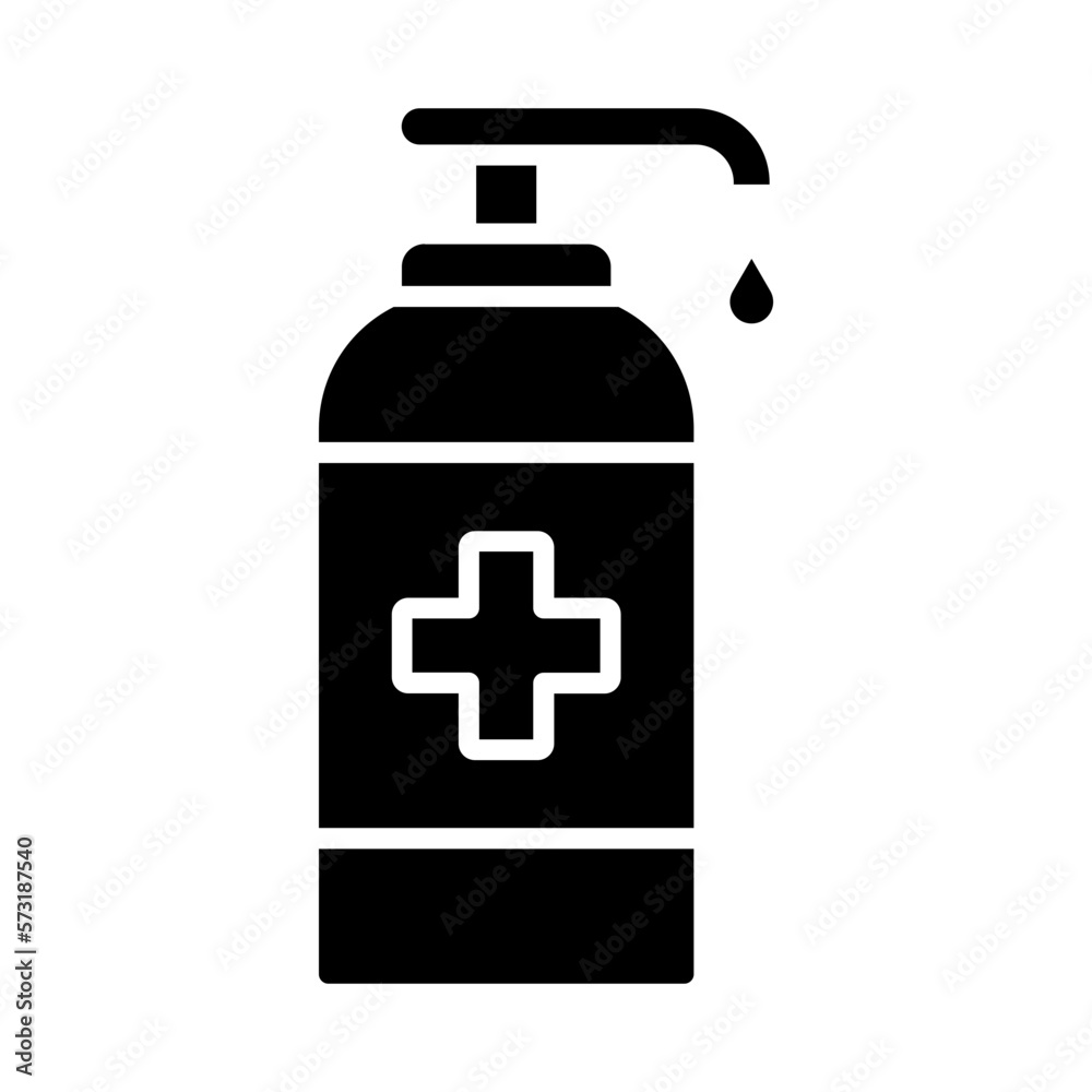 Obraz premium Hand Sanitizer Icon