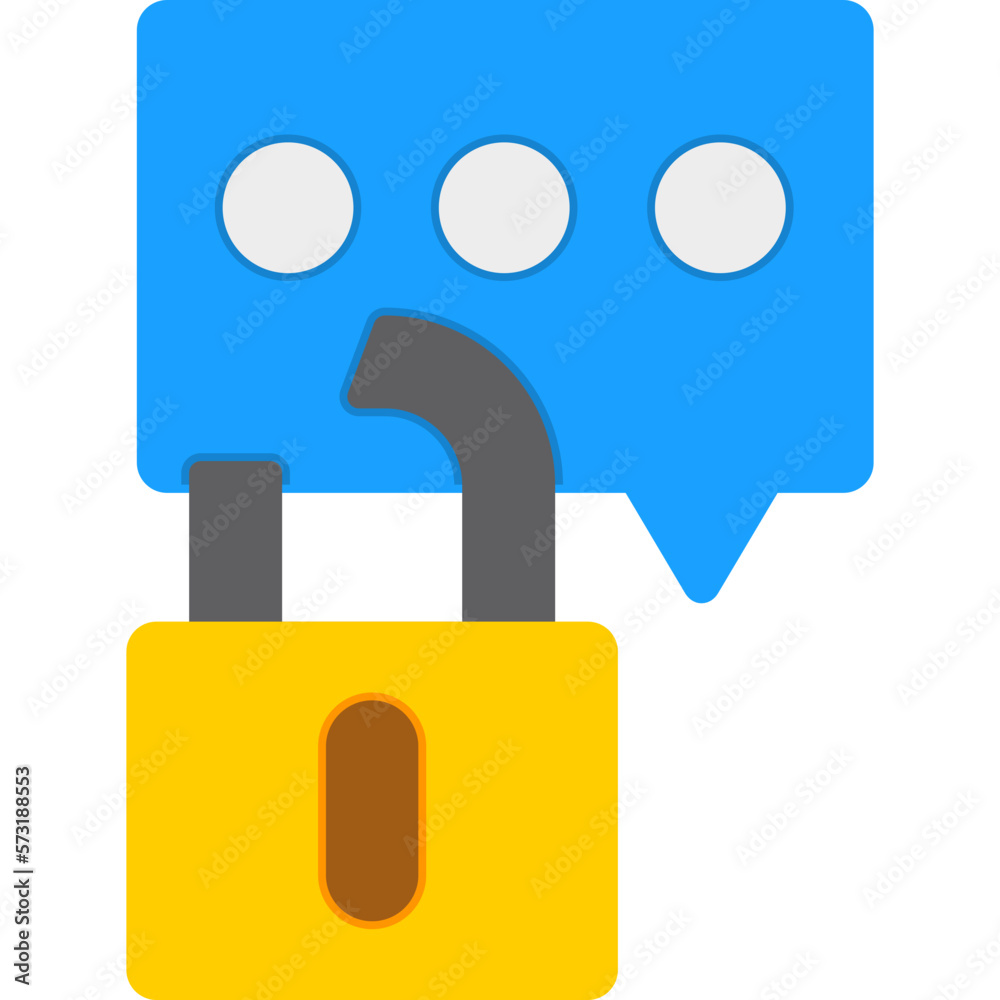 Secure Chat Icon Secure Chat Icon