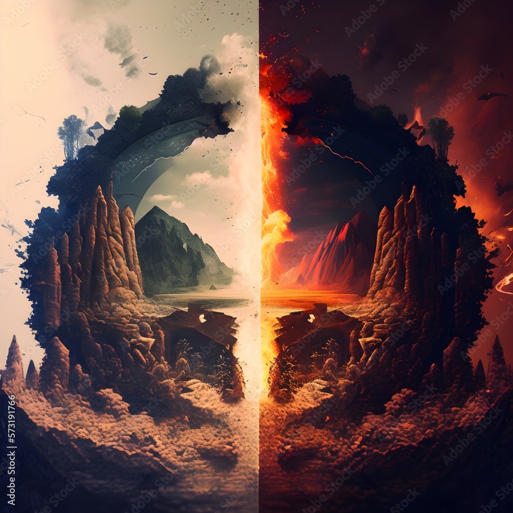 Heaven vs Hell on Earth, When Heaven meet Hell, Earth 