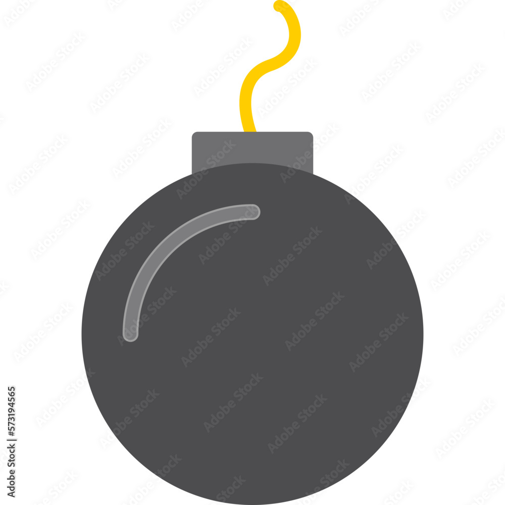 Obraz premium Bomb Icon