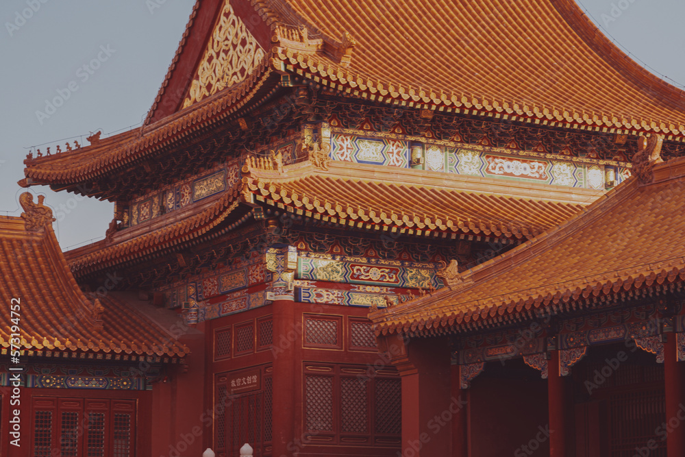 chinese architecture in the forbidden city