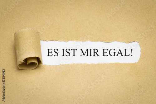 Es ist mir egal! photo