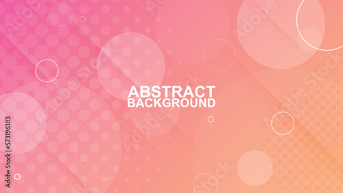 abstract geometric modern pink peach color background. halftone, circle ornament vector illustrations EPS10