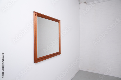Rectangle mirror  rectangle wooden mirror frame