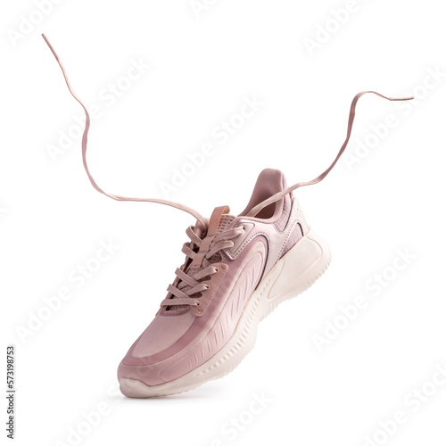 Fashion running sneakers isolated on white