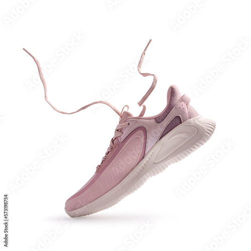 Konstfotografi Fashion running sneakers isolated on white