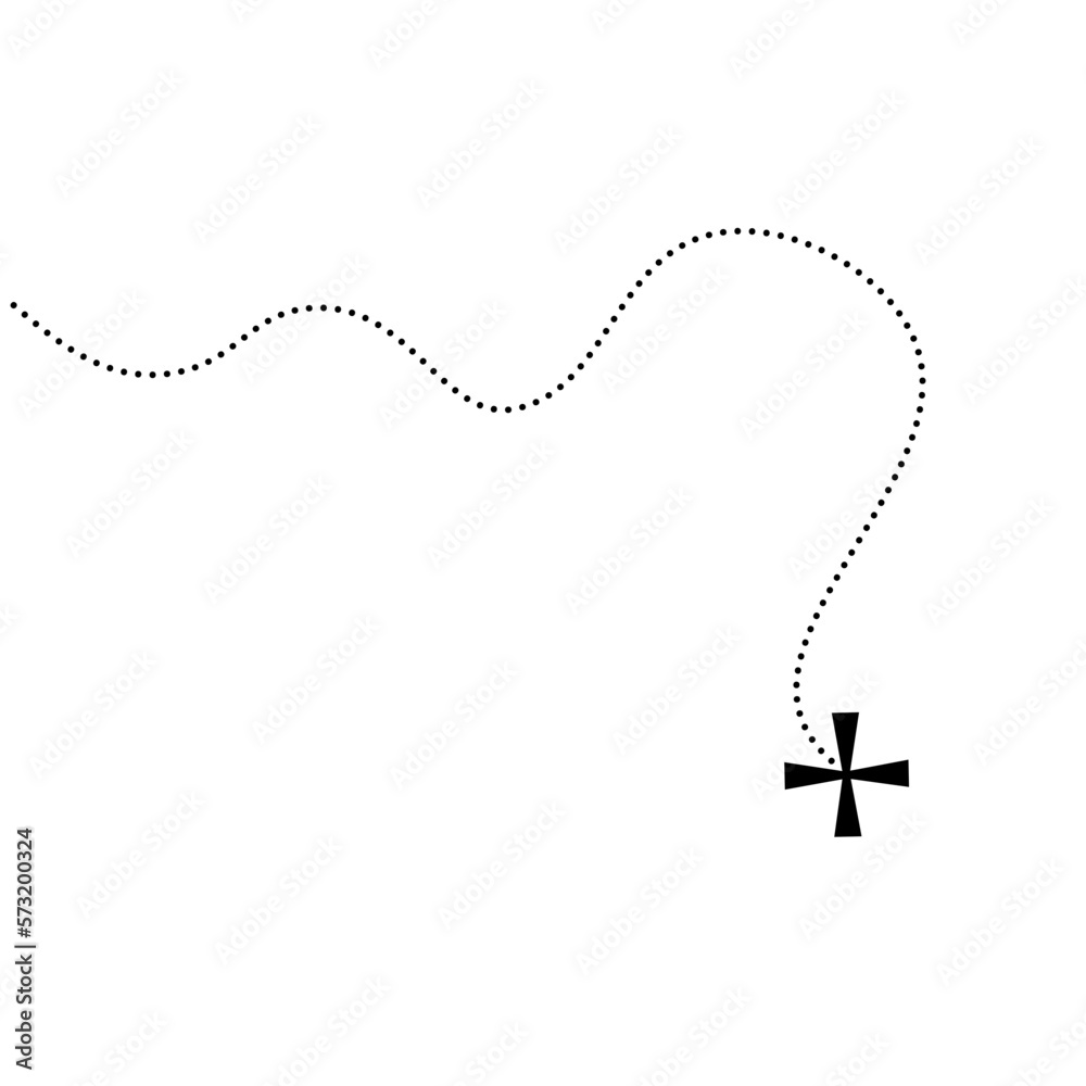 Treasure doted Line Treasure doted Line