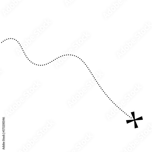 Treasure doted Line