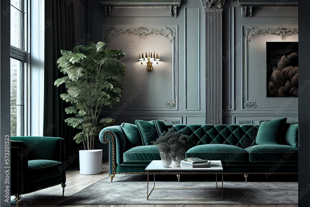 View of 145+ Green Interior Decor Ideas You'll Simply Adore - Interiors By Color