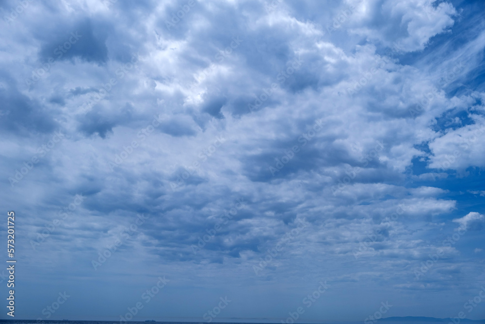 Blue sky background with clouds, Natural sky background Blue sky background with clouds, Natural sky background