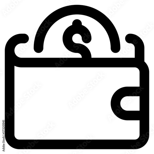 wallet icon illustration