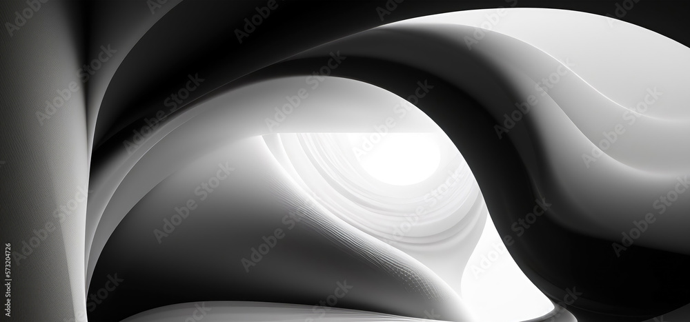 Obraz premium black and white abstract