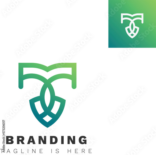 Lion Head Letter M Logo for Animal-Focused Business, This lion head logo design features a bold green lion head silhouette formed by the letter M. Perfect for any business or organization with a focus (ID: 573206317)