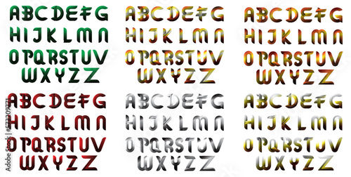 english letters new design 