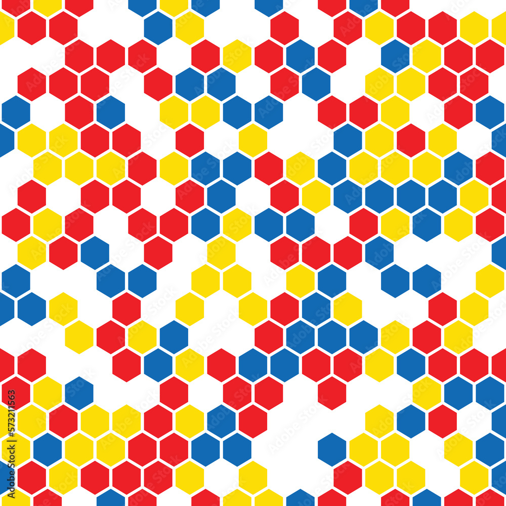 Seamless Hexagonal Honeycomb Design Wallpaper Seamless Hexagonal Honeycomb Design Wallpaper