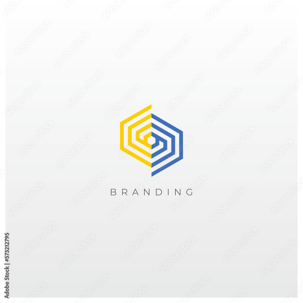 Abstract Industrial Trade Marketing Vector Logo Abstract Industrial Trade Marketing Vector Logo