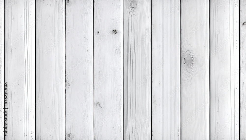 Obraz premium Background white wood texture created with generative AI
