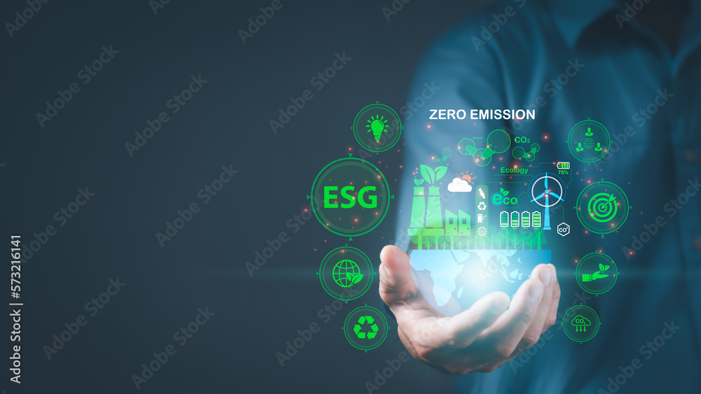 The pollution hand and efficient management with netzero symbols. Net carbon neutrality. - renewable energy, reduced CO2 emissions, green production, and waste recycling in business. The pollution hand and efficient management with netzero symbols. Net carbon neutrality. - renewable energy, reduced CO2 emissions, green production, and waste recycling in business.
