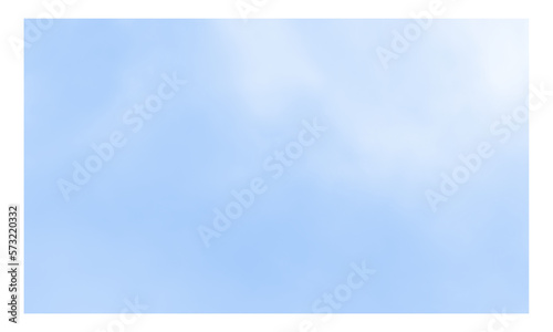 blue color brush smoke