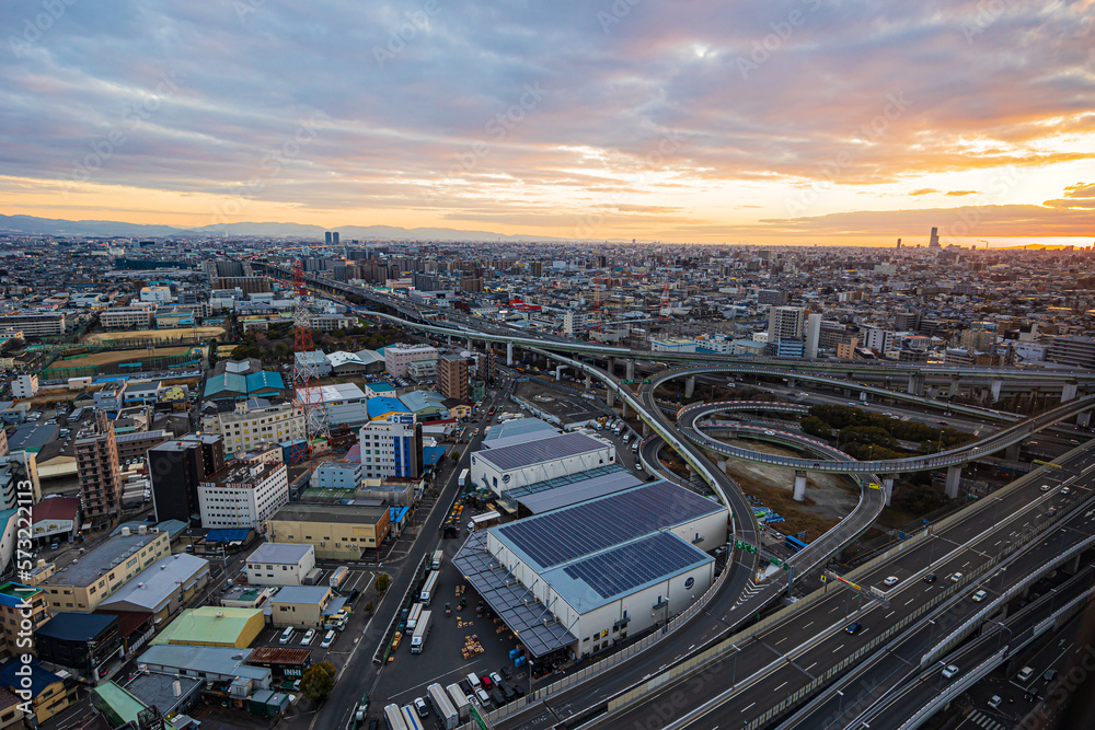 Fototapeta premium 都市景観