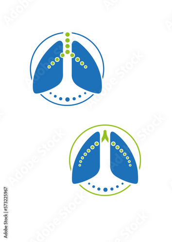 Lunge Logo Set Pulmologe 3