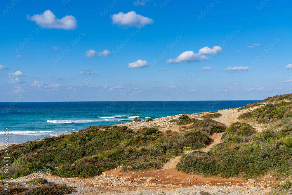 Cala Mesquida ist eine Bucht der spanischen Baleareninsel Mallorca | Spanien | Espana