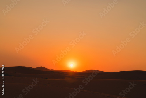 sunset in the desert © Ran