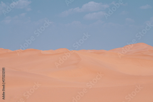 sand dunes in the desert