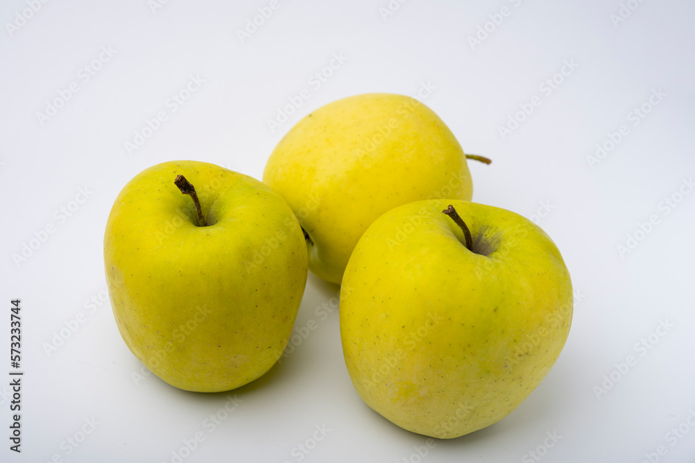 Juicy apples. Ripe apples isolated on white background Juicy apples. Ripe apples isolated on white background