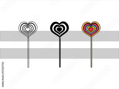 Lollipop SVG | Sweets Candy Svg | Round Lollipop Svg | Candy Swirl Svg | Lollipop Clipart