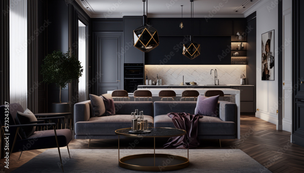 Luxe Living: A Modern Masterpiece Luxe Living: A Modern Masterpiece