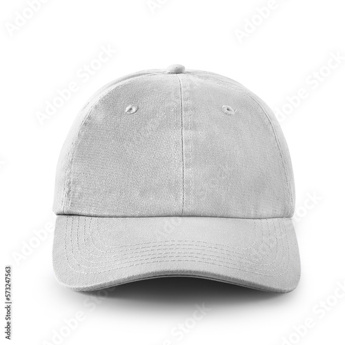 White cap front mockup