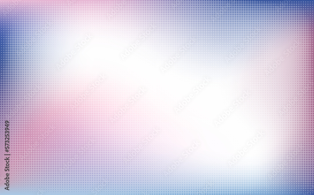 Abstract gradient color template design of free space with round halftone decoration. Overlapping with soft color style background.