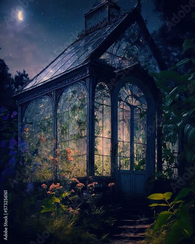 Overgrown Greenhouse