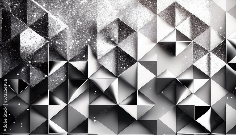 Abstract Geometric Silver Glitter Background Wallpaper Abstract Geometric Silver Glitter Background Wallpaper