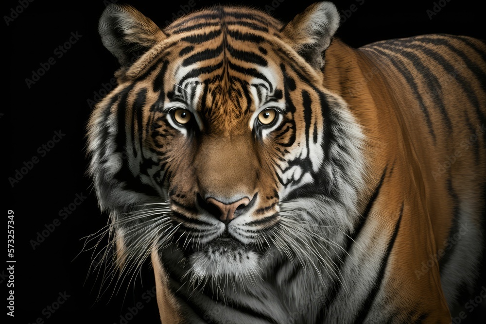 The Bengal Tiger, also known as the Royal Bengal Tiger, is the most numerous tiger subspecies and the national animal of India. 