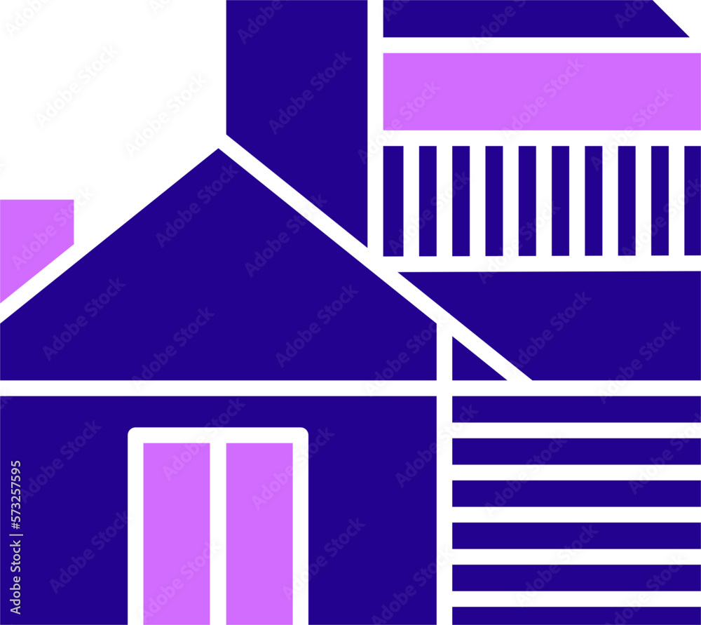 House vector flat illustration. Home flat icon House vector flat illustration. Home flat icon
