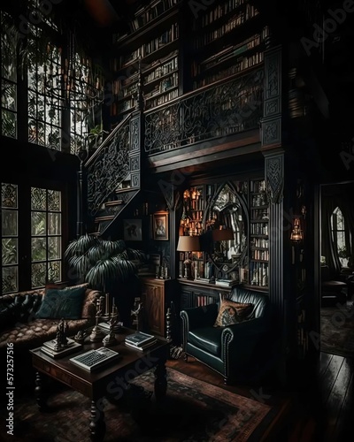 Dark Reading Room
