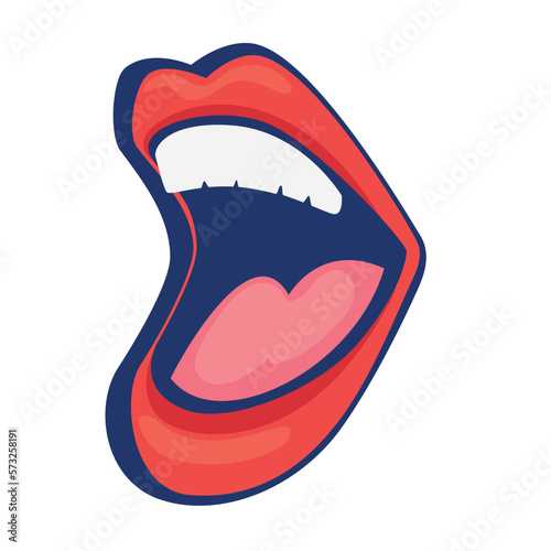 mouth woman open