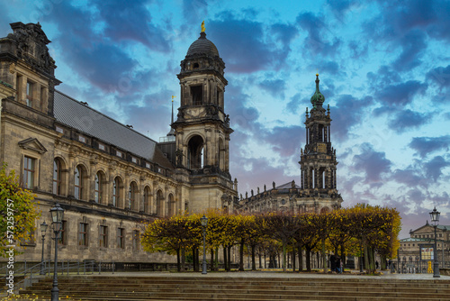 Dresden city. Saxony. Germany. Old town
