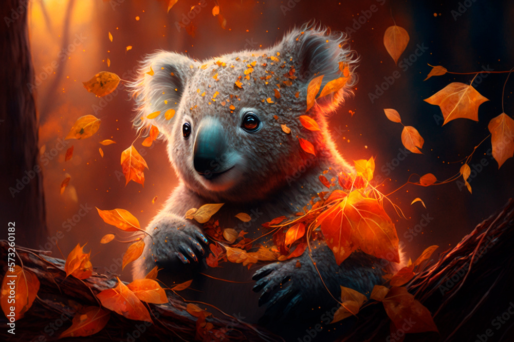 AI - Koala colors by grimmgiraffe on DeviantArt