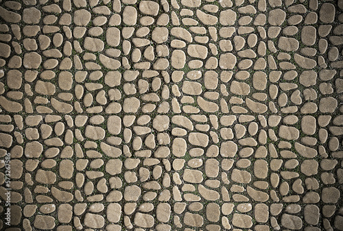 background patterned stone tiles closeup