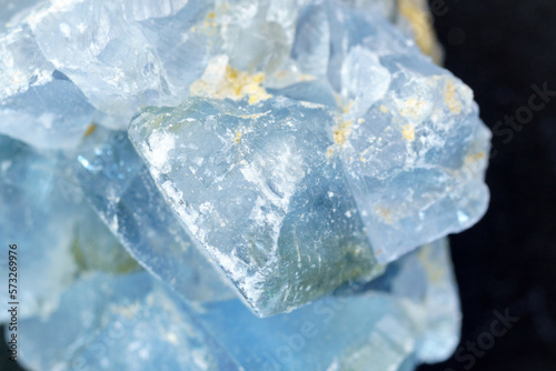 фотографія Blue Crystal Mineral Stone