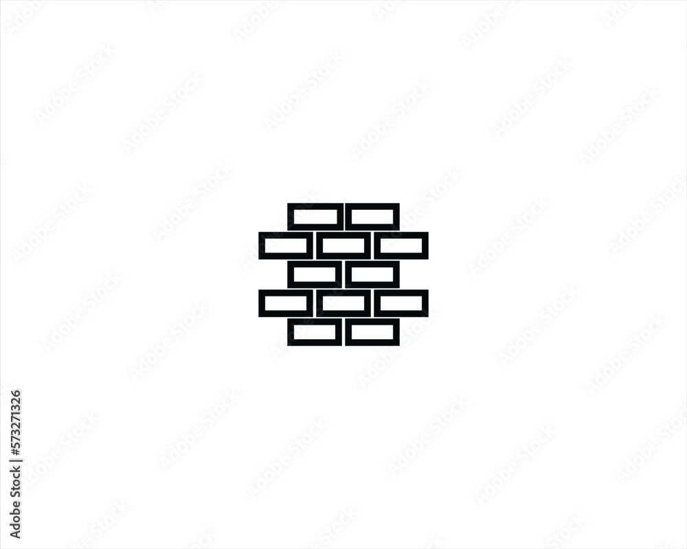 brick line icon