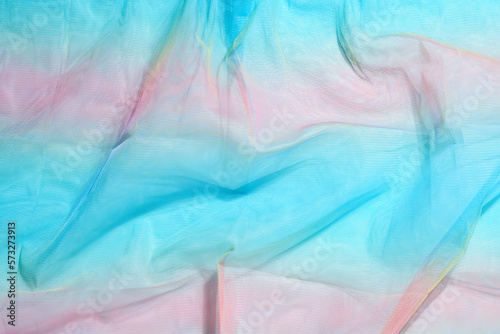 Wallpaper Mural Silk fabric transparent. Blue pink red. twisted twirl fabric multicolour texture Torontodigital.ca