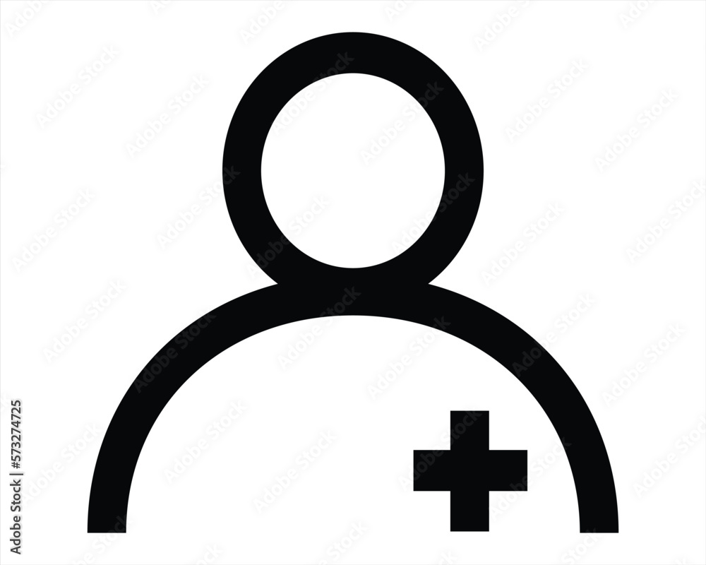 Obraz premium add user