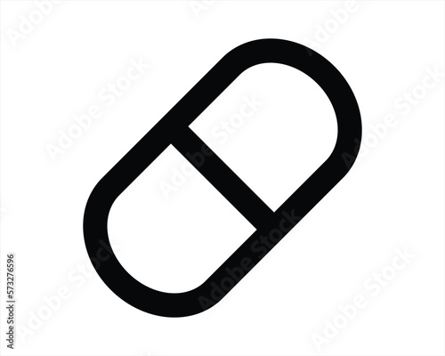 pill line icon