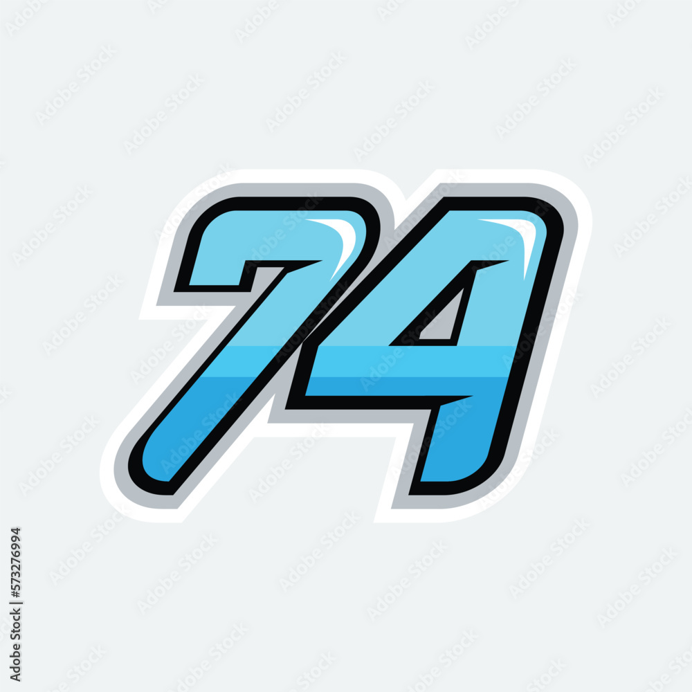 74 racing numbers 74 racing numbers