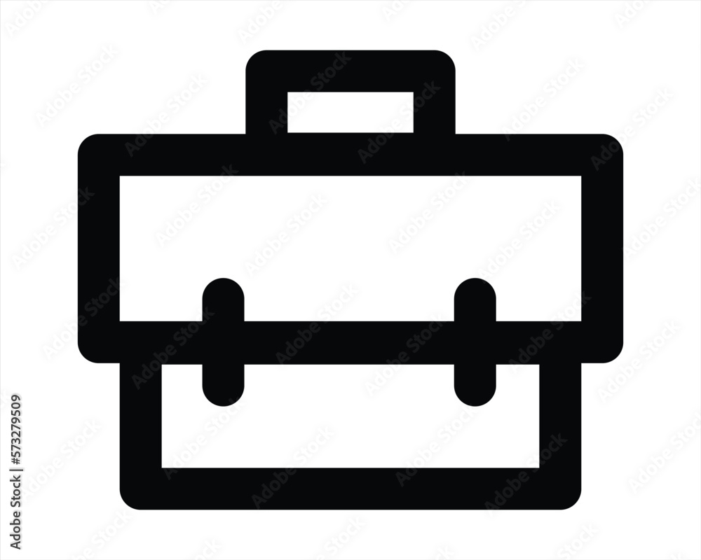 bag business line icon bag business line icon
