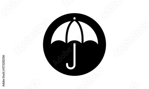 umbrella logo vector template